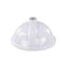 Nantucket Sinks 17 Inch x 14 Inch Glazed Bottom Undermount GB-17x17-W Oval Ceramic Sink In White GB-17x14-W - alternate 5